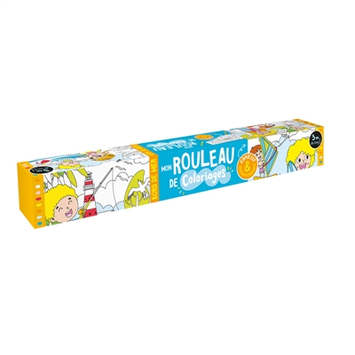 Mon rouleau de coloriages adhésif: Bord de mer