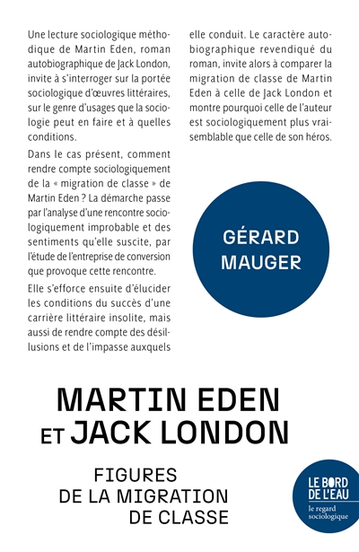 Martin Eden et Jack London: figures de la migration de classe