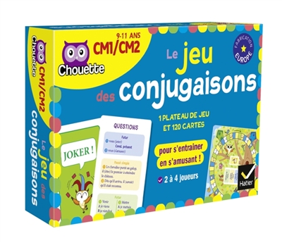 Le jeu des conjugaisons: CM1, CM2, 9-11 ans