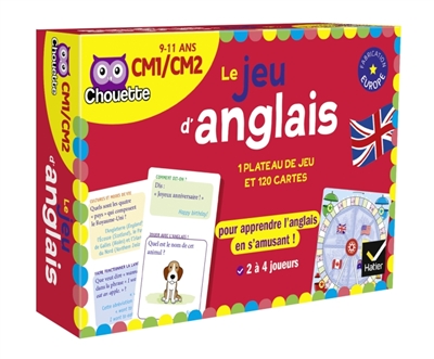 Le jeu d'anglais: pour apprendre l'anglais en s'amusant!: CM1, CM2, 9-11 ans