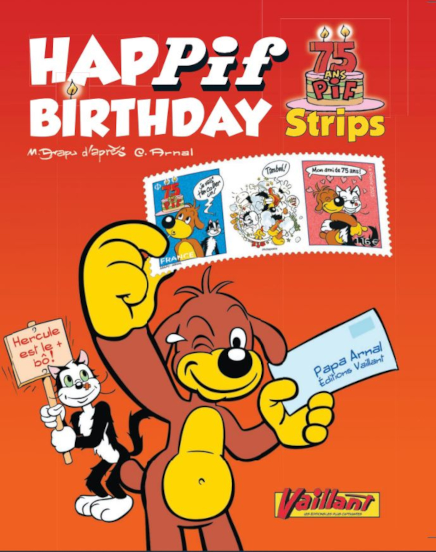 HapPif birthday: 75 ans Pif: strips