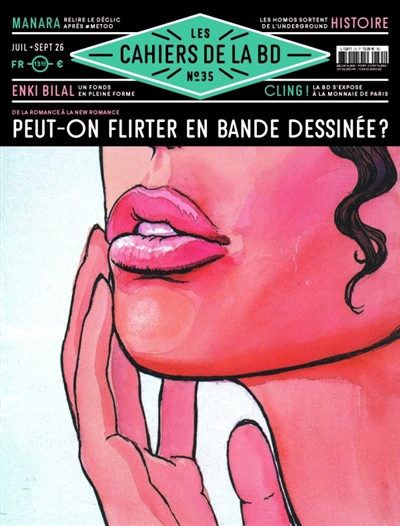 Les cahiers de la BD, n° 35. Peut-on flirter en bande dessinée?