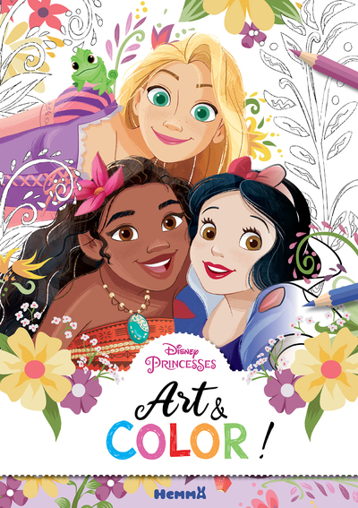 Disney Princesses - Art & Color!