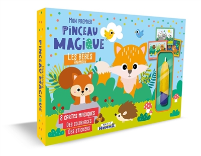 Mon premier pinceau magique: les bébés animaux