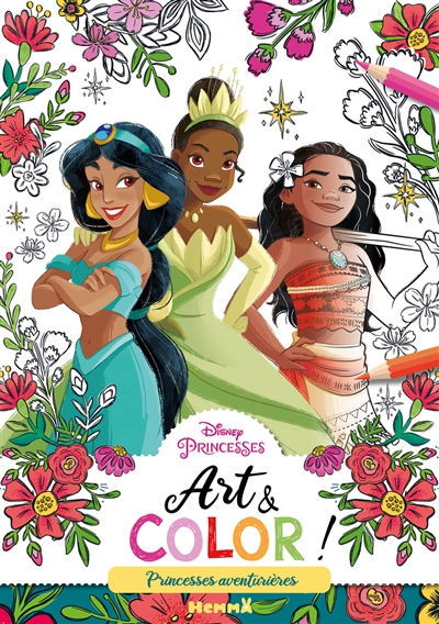Disney Princesses - Art & Color! - Princesses aventurières