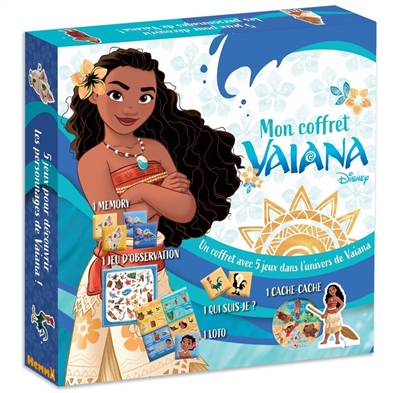 Disney Vaiana: Mon coffret jeux: Mon coffret Vaiana