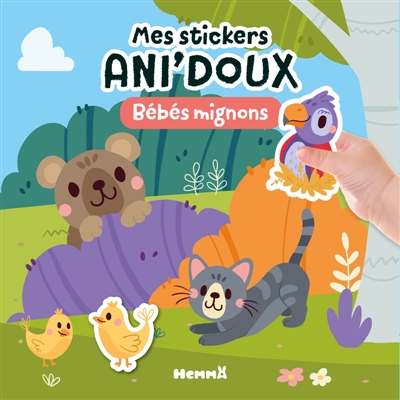 Mes stickers Ani'doux: Bébés mignons