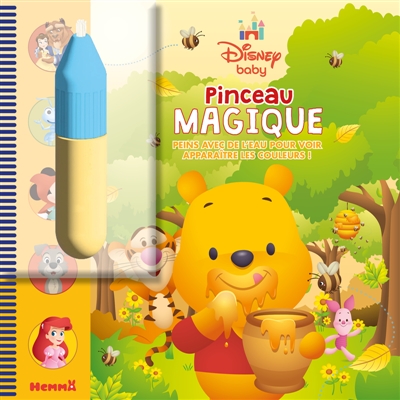Disney Baby: Pinceau magique (Winnie): Peins avec de l'eau pour voir apparaître les couleurs!