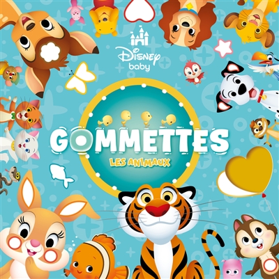 Disney Baby: Gommettes: Les animaux