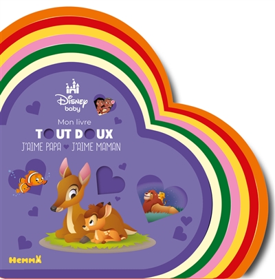Disney Baby - Mon livre tout doux - J'aime Papa / J'aime Maman