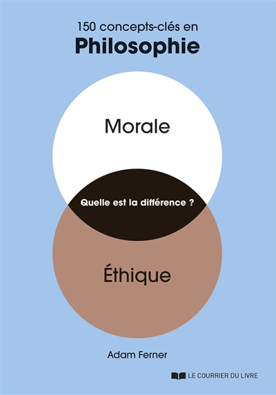 Morale, éthique, quelle est la différence?: 150 concepts-clés en philosophie