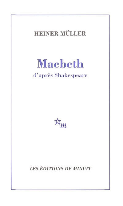 Macbeth: d'après Shakespeare