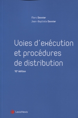 Voies d'exécution et procédures de distribution