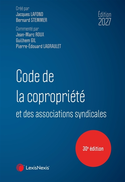 Code de la copropriété: 2027