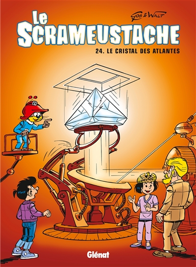 Le Scrameustache - Tome 24 - Le cristal des Atlantes
