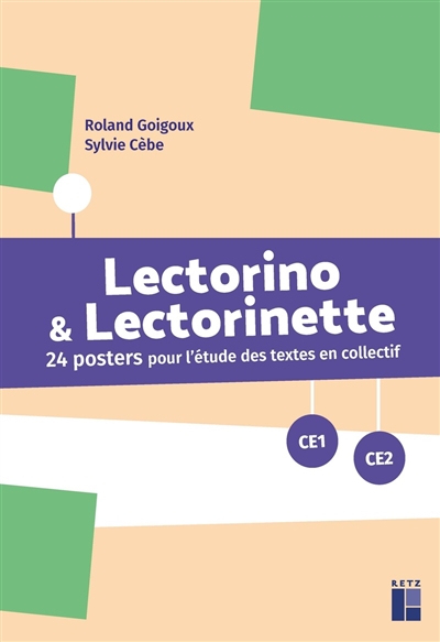Lectorino & Lectorinette CE1, CE2: 24 posters pour l'étude des textes en collectif: programmes 2016