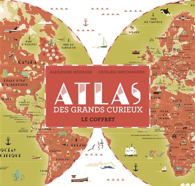 Atlas des grands curieux: le coffret
