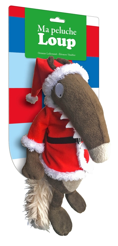 Ma peluche loup habillée: Noël