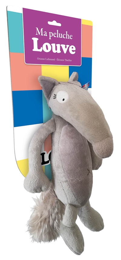 Ma peluche Louve nue