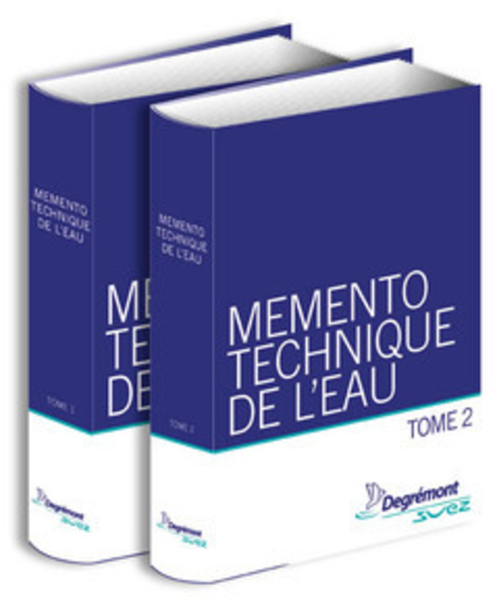 Mémento technique de l'eau (2 volumes inséparables) (10° Éd.)