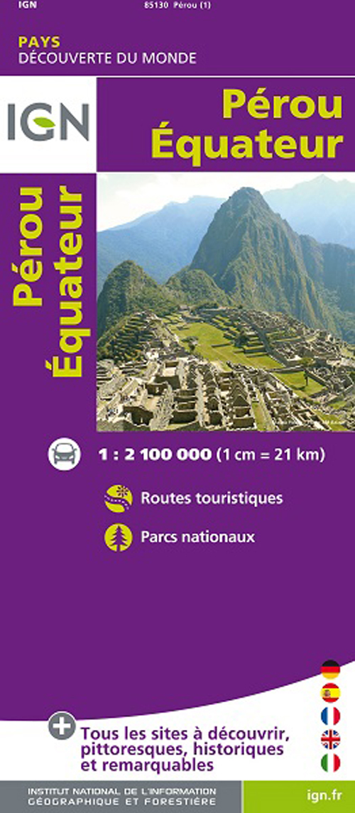 85130 Perou/Equateur 1/2M1