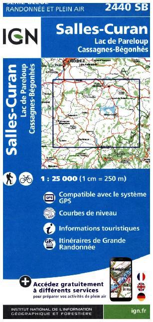 2440Sb Salles-Curan/Lac De Pareloup/Cassagnes-Begonhes
