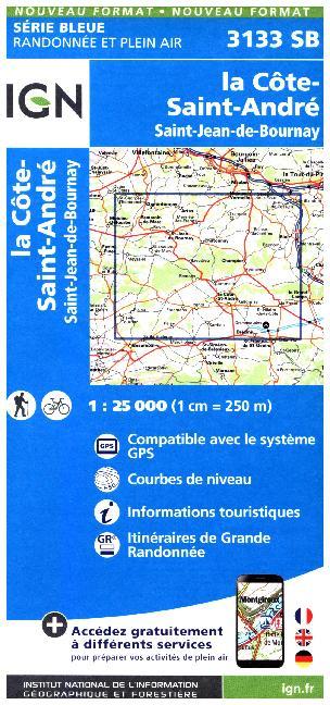 3133Sb La Cote-St-Andre/St-Jean-De-Bournay