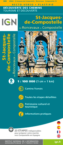 89022 St Jacques - Roncevaux - Compostelle