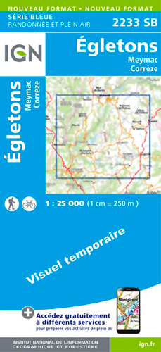 2233Sb Égletons.Meymac.Corrèze