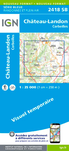 2418Sb Château-Landon.Corbeilles