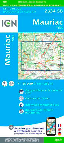 2334Sb Mauriac.Ydes