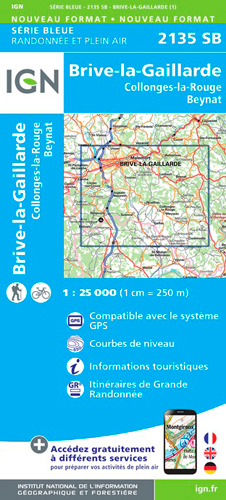 2135Sb Brive-La-Gaillarde/Beynat/Meyssac