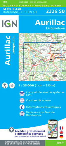 2336Sb Aurillac/Laroquebrou/Barrage De St Etienne/