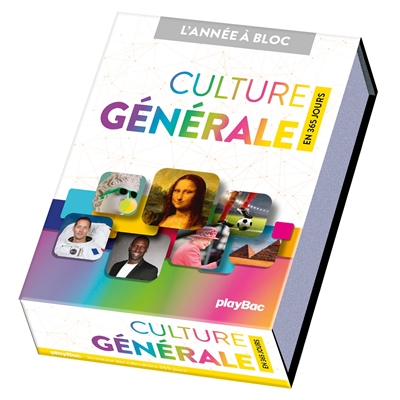 Calendrier 365 jours de Culture générale - Année à bloc