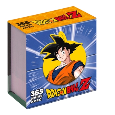 Mini calendrier 365 jours avec Dragon Ball Z