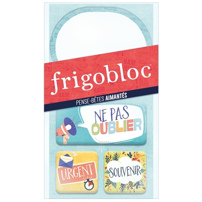 FRIGOBLOC - PENSE-BÊTES AIMANTÉS - L'organisation familiale sur mesure