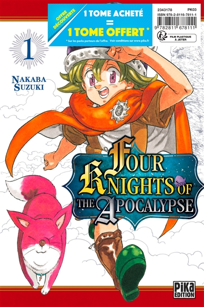 Four knights of the Apocalypse: offre découverte T01 et T02: 1 tome acheté = 1 tome offert