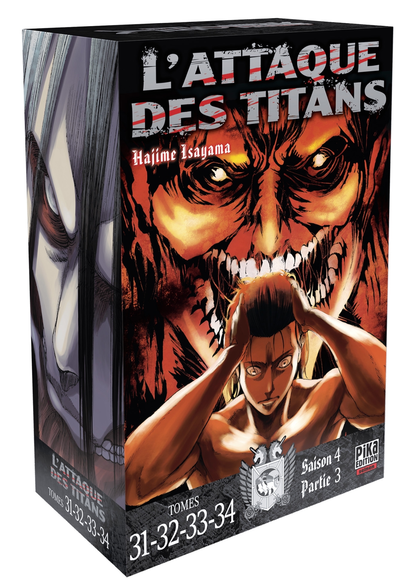 L'attaque des titans: saison 4, partie 3: tomes 31, 32, 33, 34