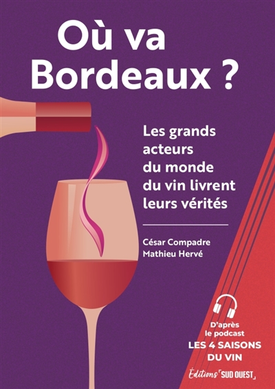 Où va Bordeaux?: les grands acteurs du monde du vin livrent leurs vérités