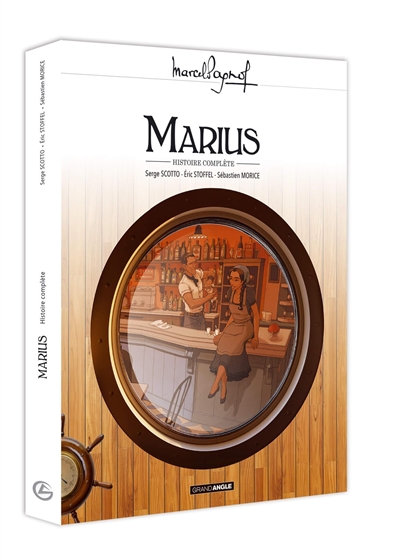 M. Pagnol en BD: Marius - écrin histoire complète