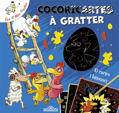 Les p'tites poules: cocoricartes à gratter