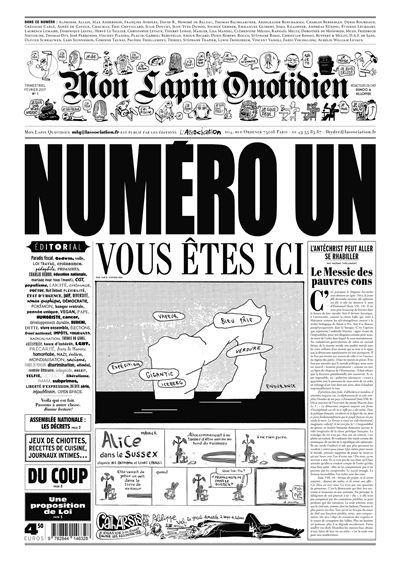 Mon lapin quotidien, n° 1