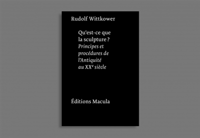 Qu'est-ce que la sculpture?: principes et procédures, de l'Antiquité au XXe siècle