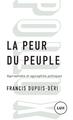 La peur du peuple: agoraphobie et agoraphilie politiques