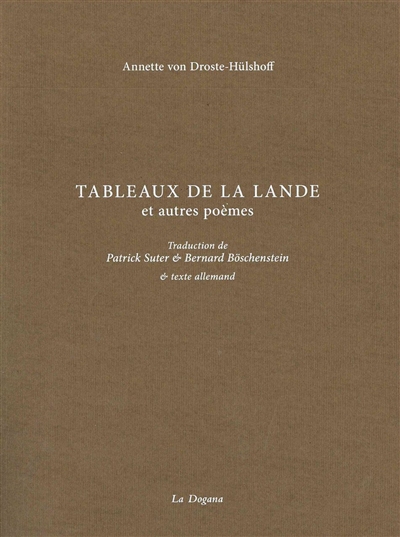 Tableaux de la lande: et autres poèmes