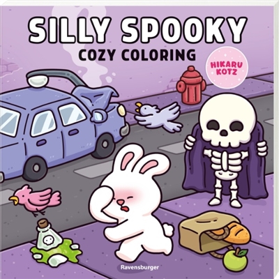 Silly spooky: cozy coloring