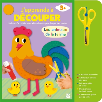 J'apprends à découper: Les animaux de la ferme