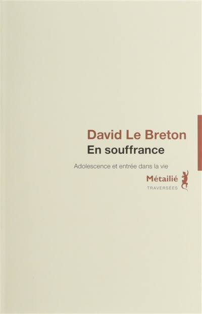 En souffrance: adolescence et entrée dans la vie
