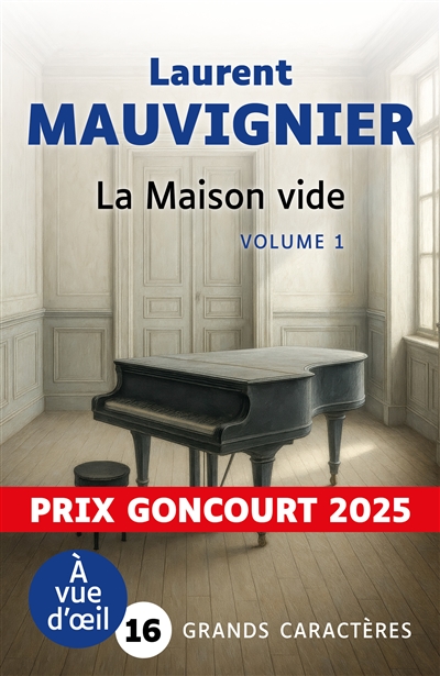 LA MAISON VIDE (2 VOLUMES) - Grands caractères, édition accessible pour les malvoyants