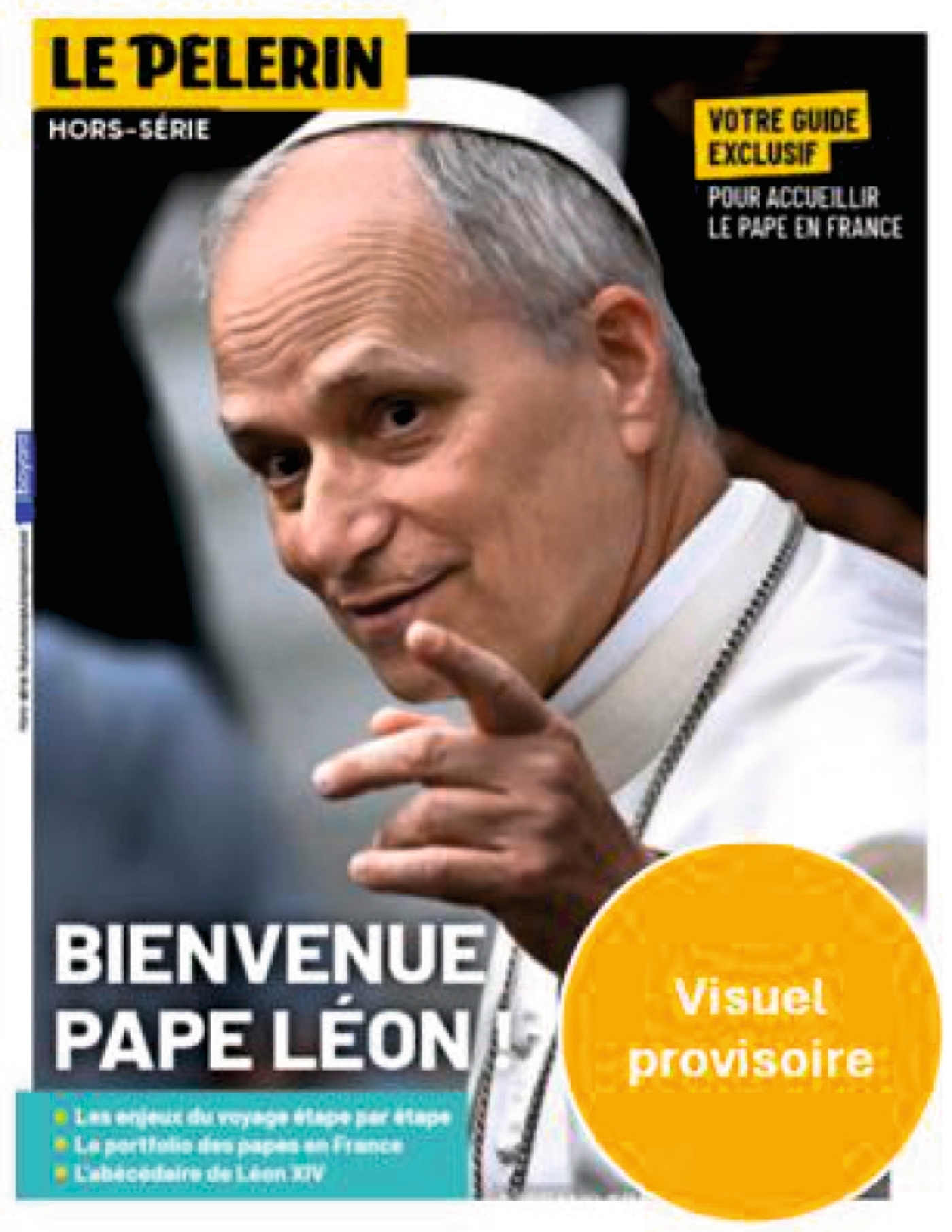 HS PELERIN Bienvenue pape Léon!